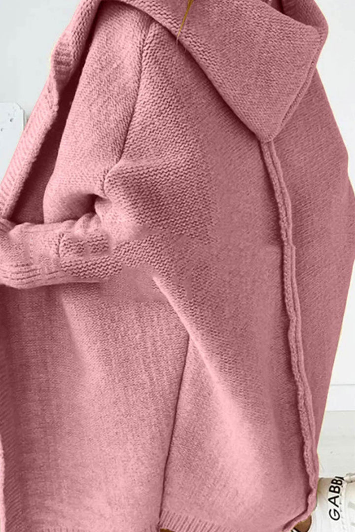 Levoire | Cardigan Confortable Avec Capuche Ouverte Pour Femmes Avec Style Rosa