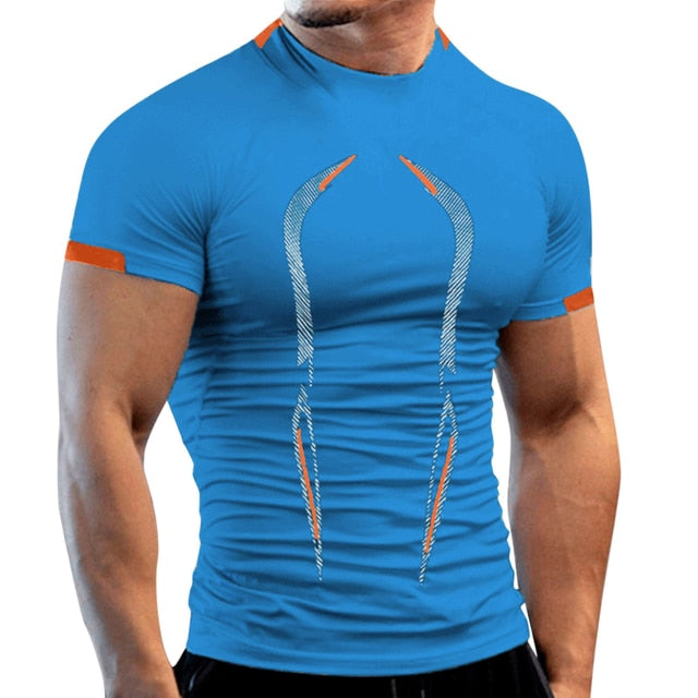 Levoire | T-shirt avec Conception Aérée et Légèreté pour Passionnés de Musculation Bleu