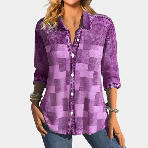 Levoire | Chemise Confortable Avec Bouton Et Col Classique
