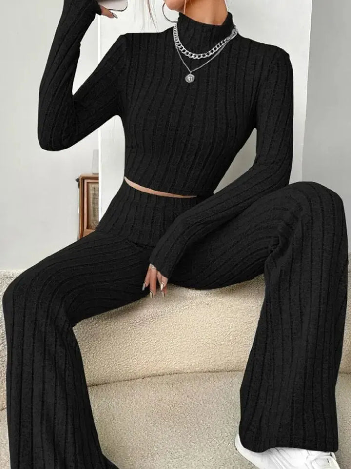 Levoire | Ensemble Luxueux En Tricot À Deux Pièces Pour Femmes