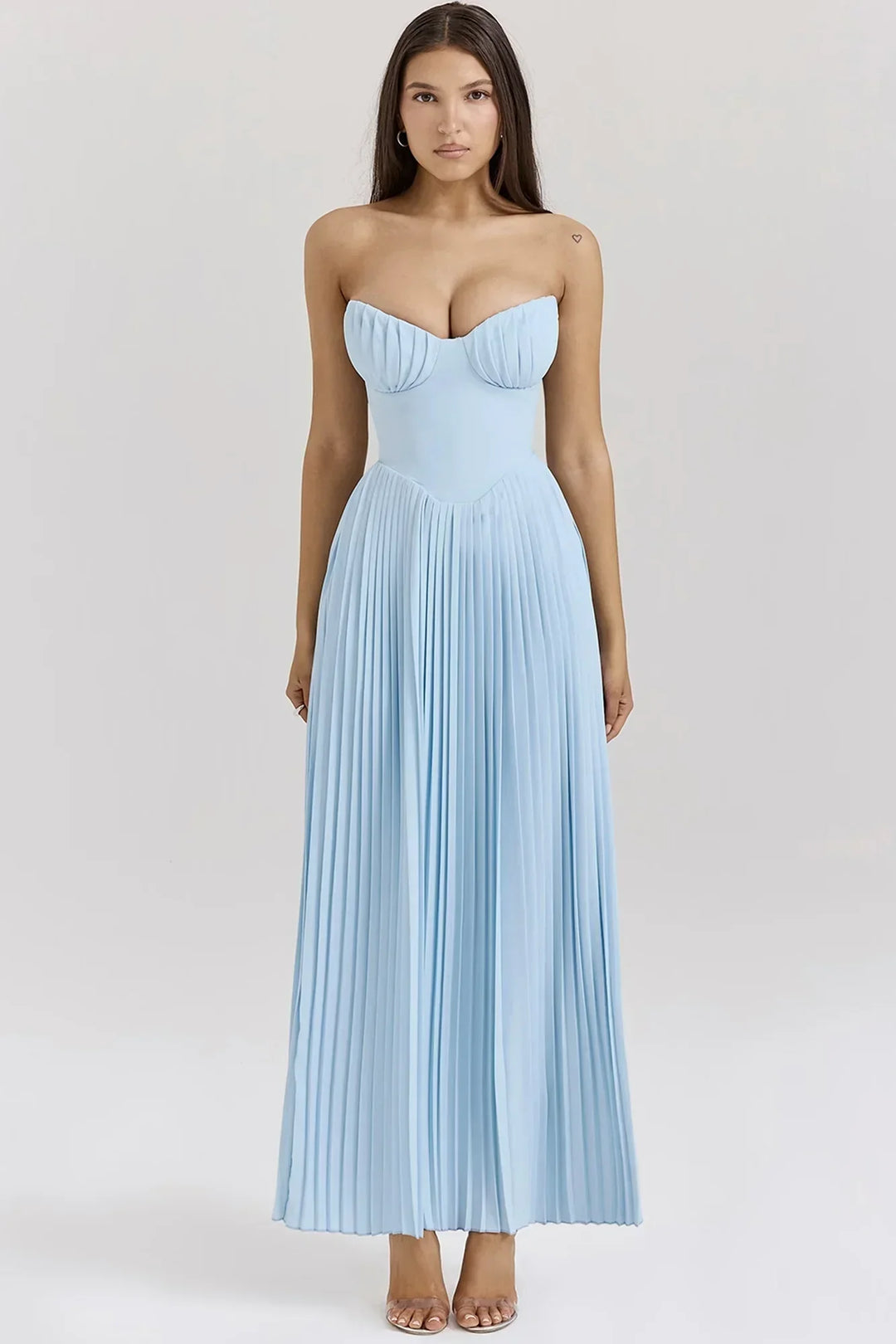 Levoire | Ensemble Élégant Bicolore Femme Bleu