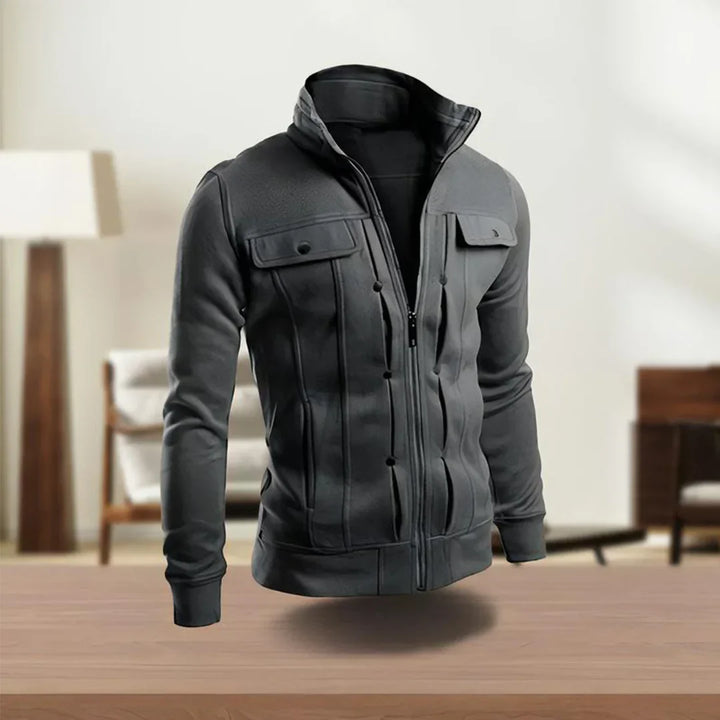 Levoire | Veste Décontractée Pour Hommes Gris foncé