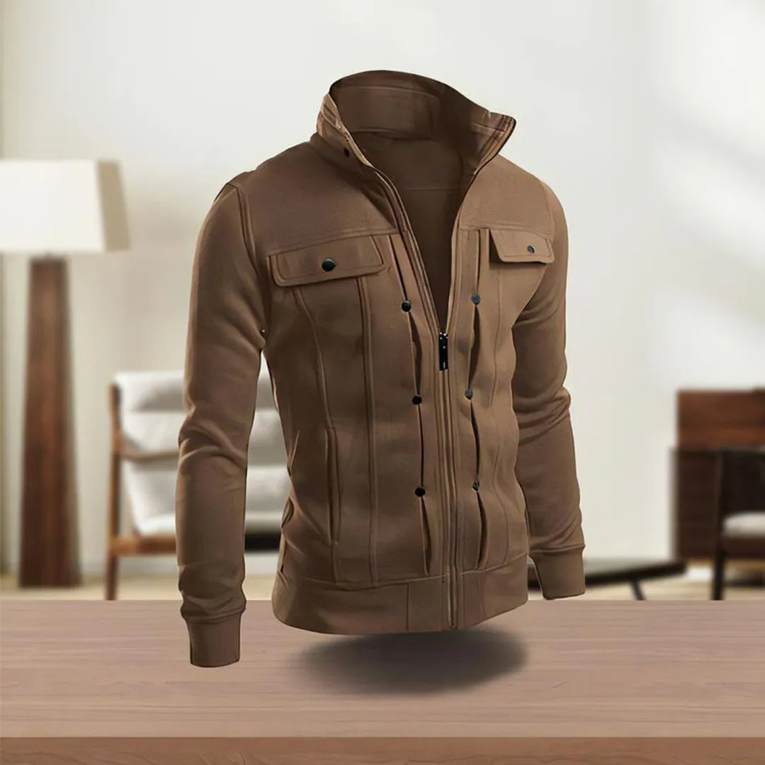 Levoire | Veste Décontractée Pour Hommes Marron