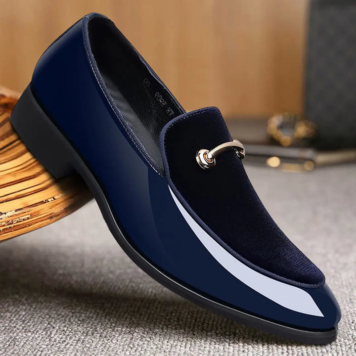 Levoire | Mocassins Orthopédiques Pour Hommes Bleu