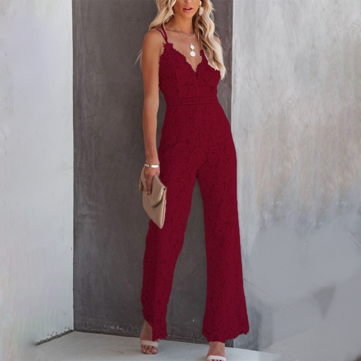 Levoire | Stylish And Elegant Jumpsuit Rot