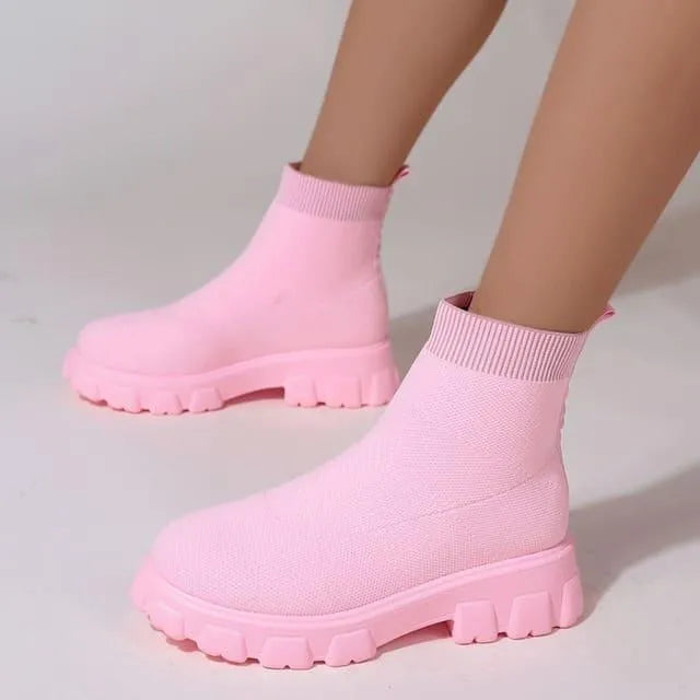 Levoire | Rentokudot bottes chevilles Rosa