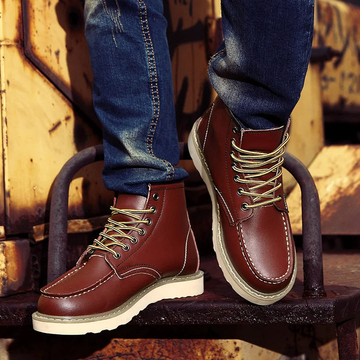 Levoire | Bottes Rétro Vin rouge