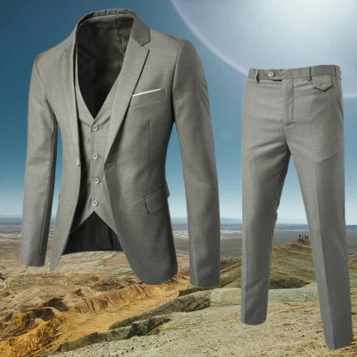 Levoire | Costume De Printemps Luxueux Gris