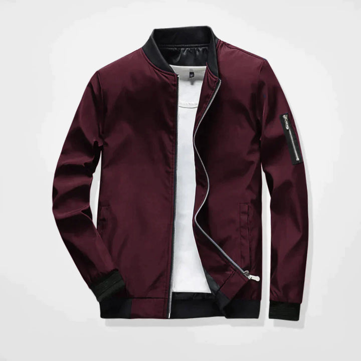 Levoire | Veste Bomber Légère Pour Hommes Rot