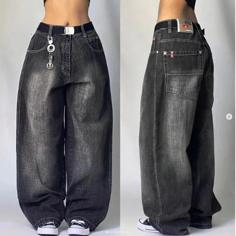 Levoire | Unisex Retro Baggy Cargo Jeans