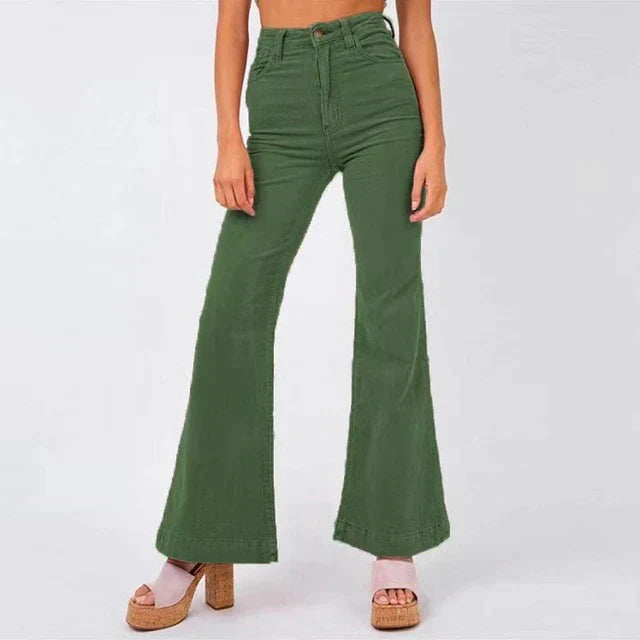 Levoire | Mode De Rue Femmes Pantalons Vert