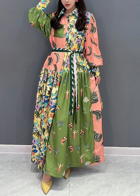 Levoire | Robe à col inversé de style coréen