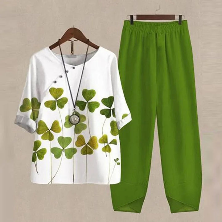 Levoire | Tenue Imprimé Moderne Klee Vert