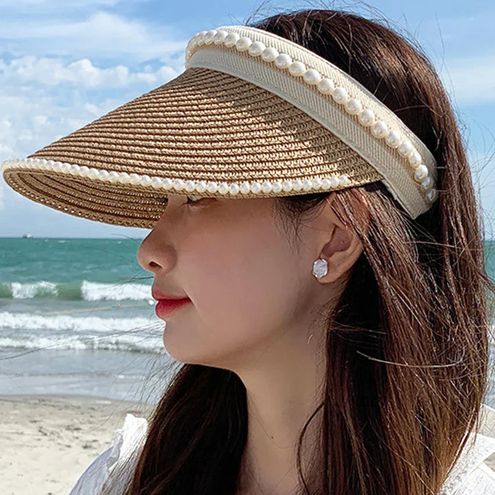 Levoire | Élégance Solaire - Chapeau d'Été avec Protection UV et Grande Visière pour Femmes
