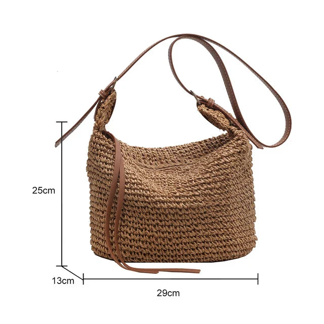 Levoire | Boho Sac À Bandoulière Braun