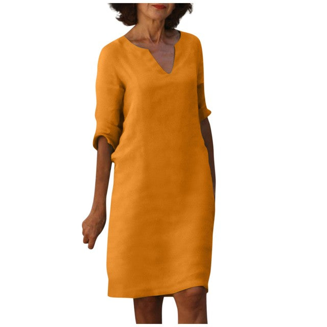 Levoire | Robe Maxi Ete Femme Orange