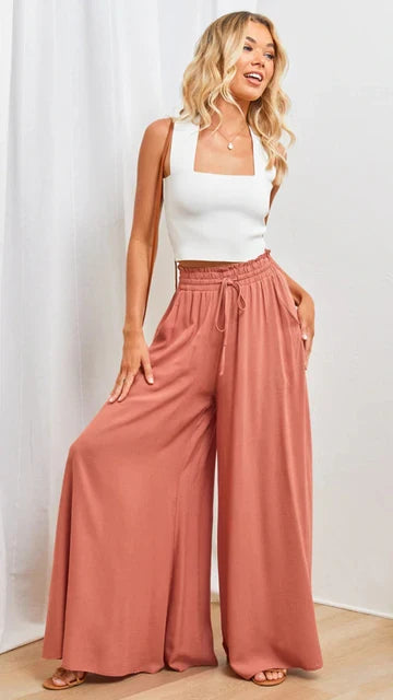 Levoire | Pantalons de loisirs pour femmes Orange