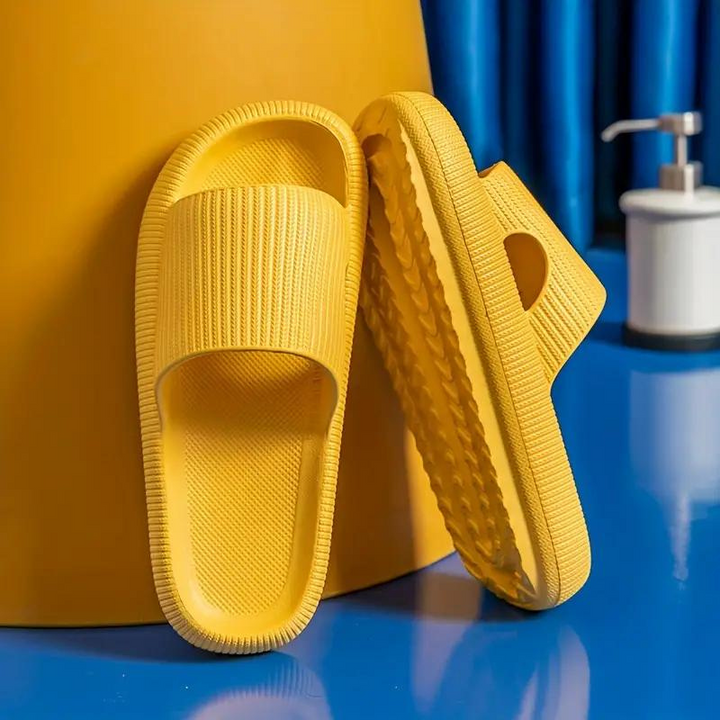 Levoire | Chaussons Super Doux Antidérapants Chaussons En Eva Jaune