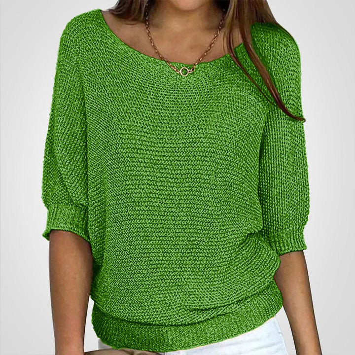 Levoire | Pull Léger Confortable Pour Femmes Vert