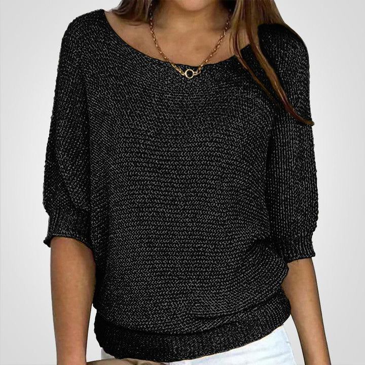 Levoire | Pull Léger Confortable Pour Femmes Noir