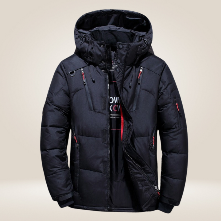 Levoire | Veste En Duvet Chaude Noir