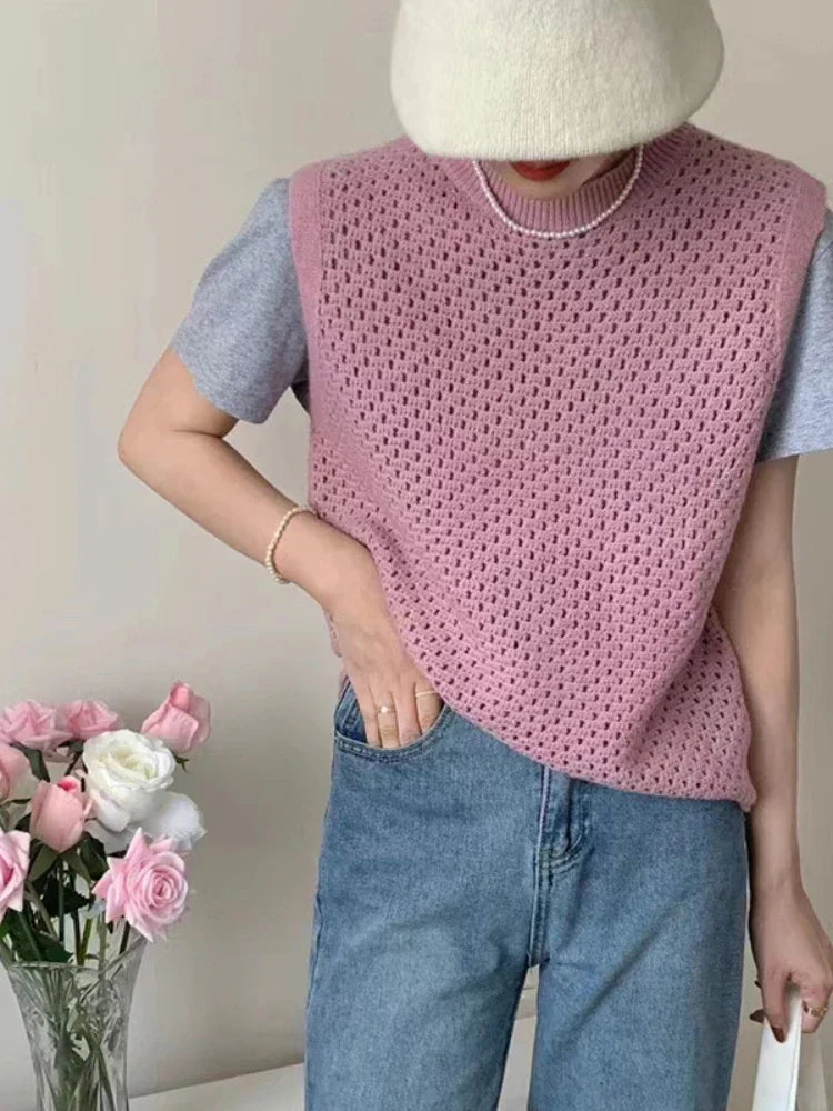 Levoire | Pull À Col Rond Sans Manches