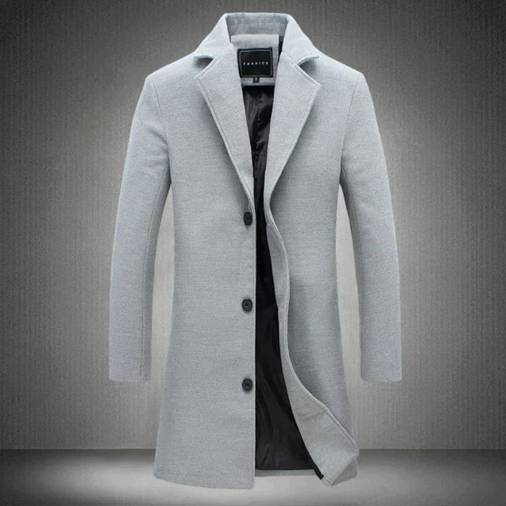 Levoire | Veste En Laine Pour Hommes Gris clair