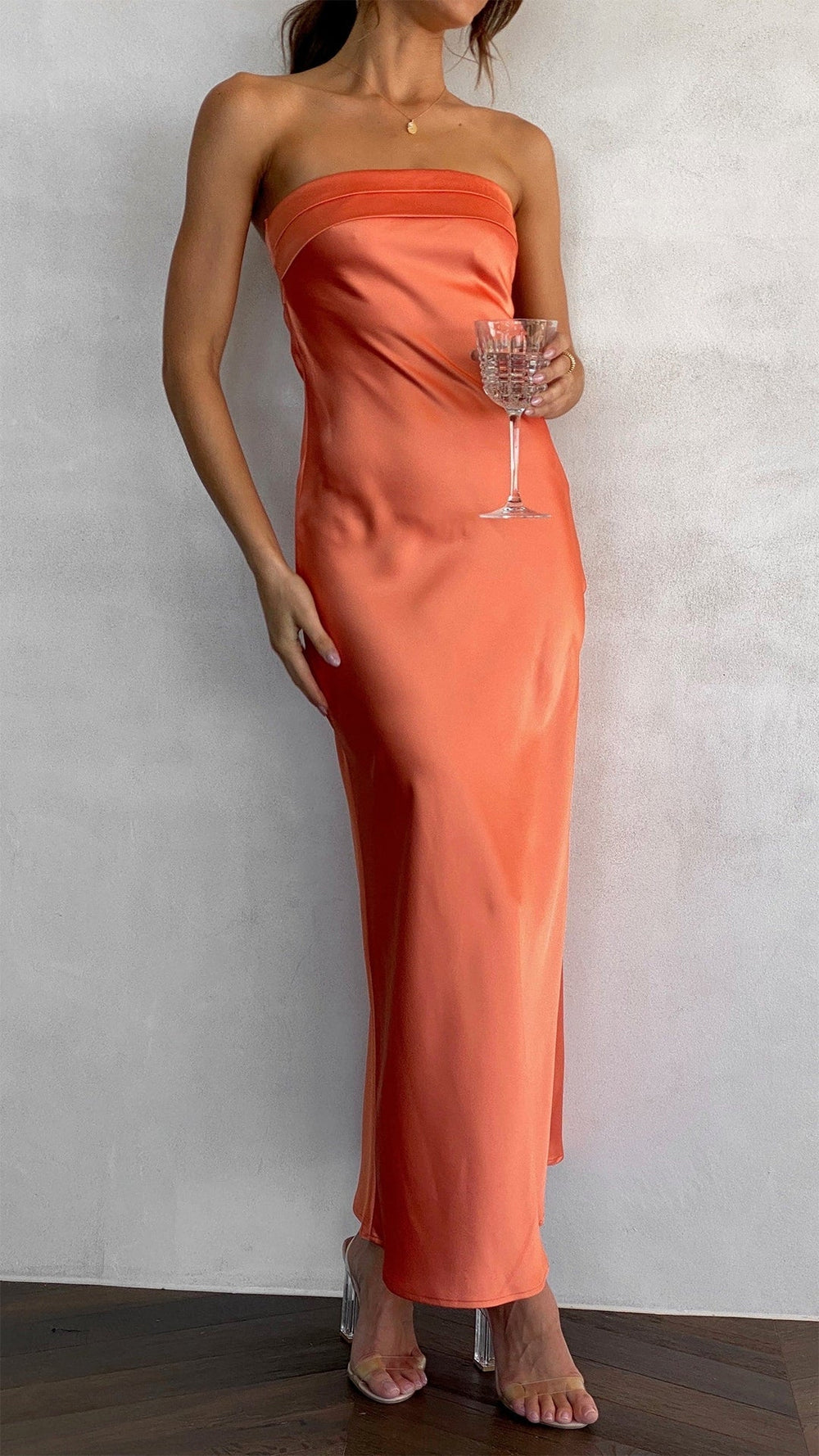 Levoire | Robe Valaiseva Pour Femmes Celeste Orange