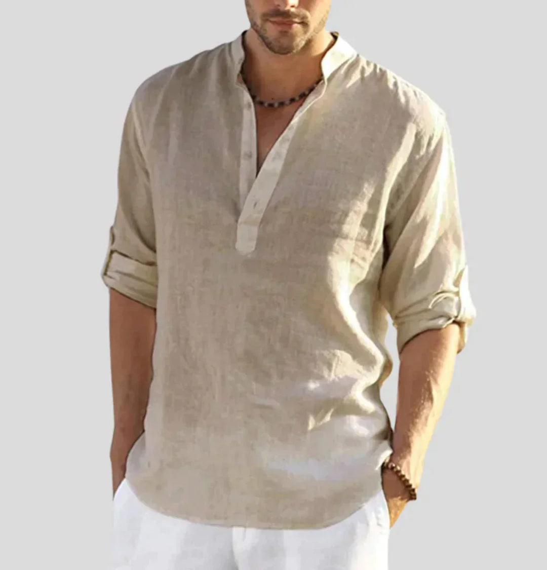 Levoire | Chemise En Lin Elegant Hommes