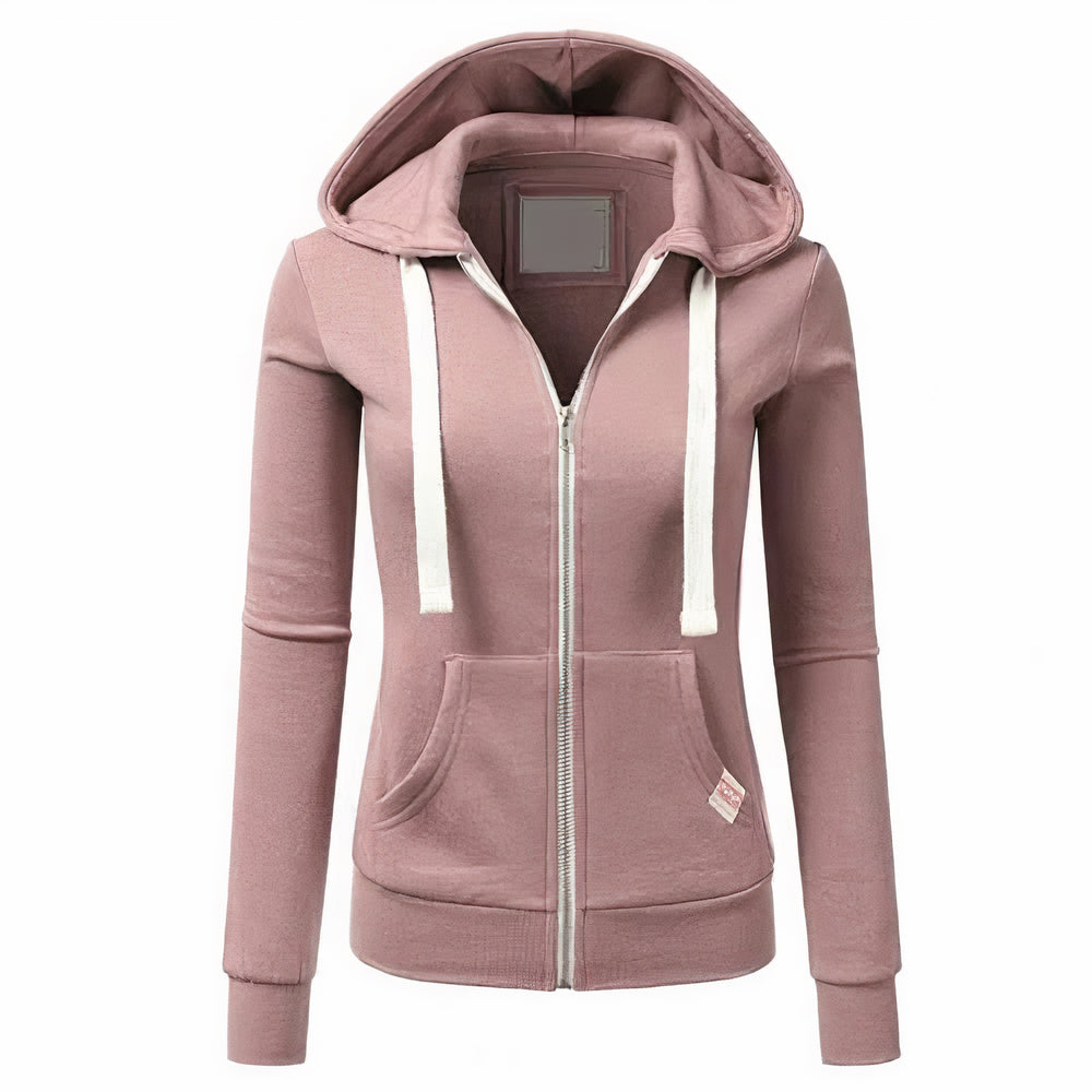 Levoire | Pull Zippé Élégant Pour Femmes Rosa