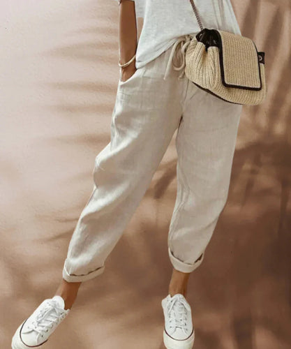 Levoire | Un Pantalon En Lin Élégant