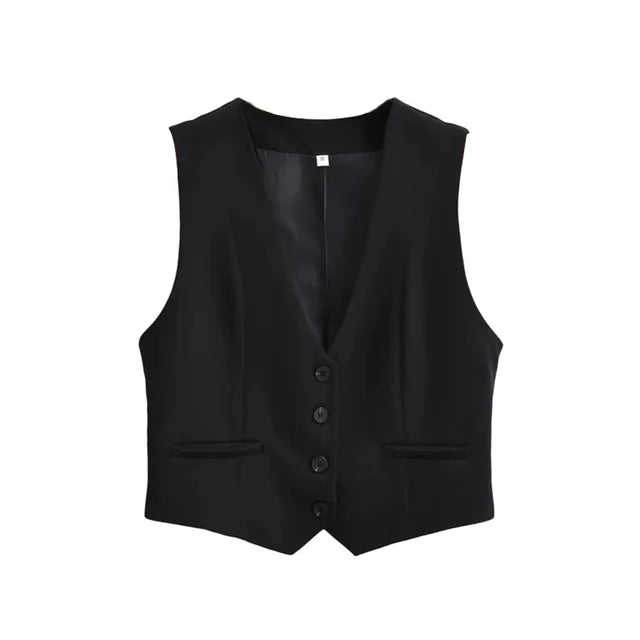Levoire | Gilet sans manches pour femmes Noir