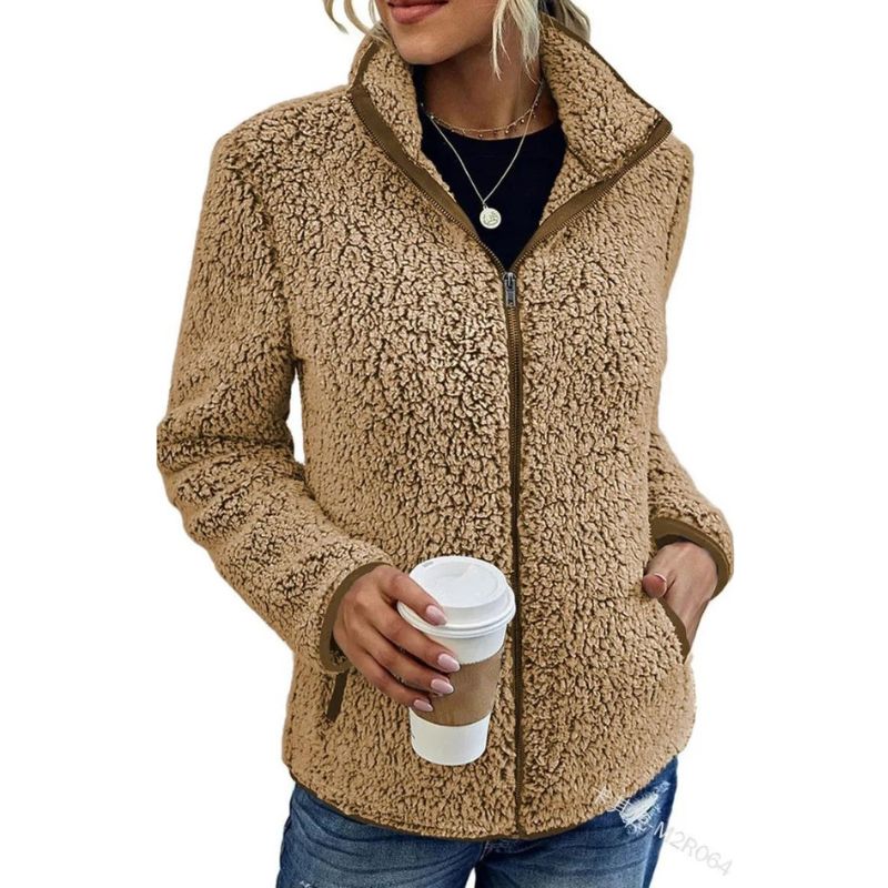 Levoire | Veste En Polaire Pour Femmes Khaki