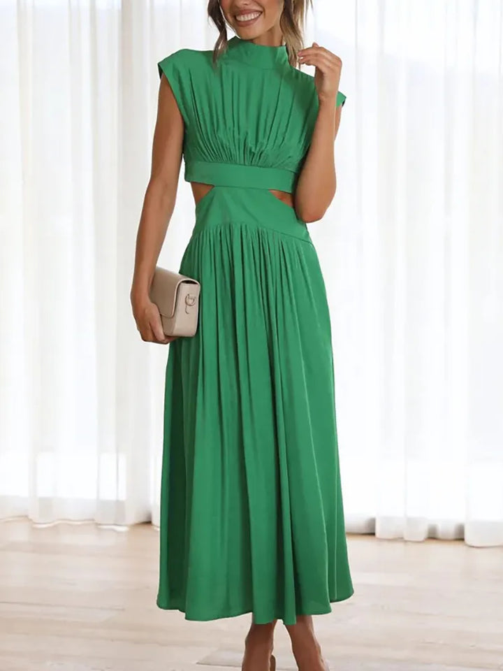 Levoire | Robe Maxi I Exécution Élégante Vert