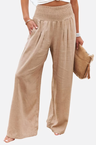 Levoire | Pantalon-Palazzo-En-Coton-Et-Lin