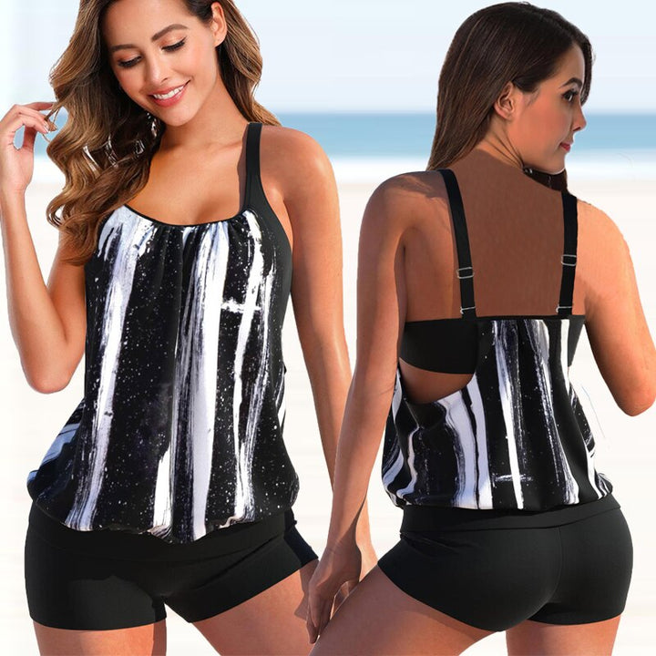 Levoire | Culotte De Tankini À Bretelles Ajustables Vêtements De Plage Noir