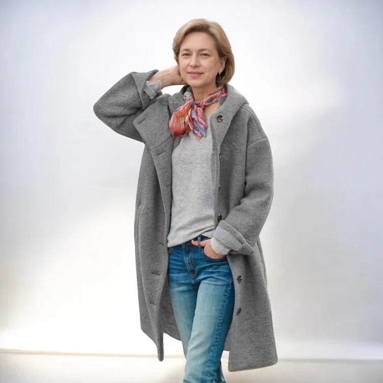 Levoire | Look Élégant Et Décontracté Gris