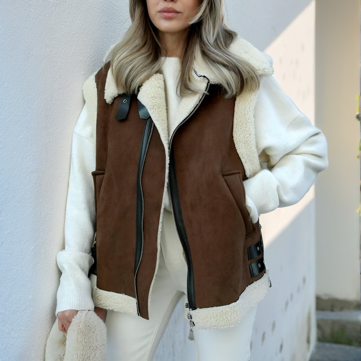 Levoire | Gilet sans Manches en Polaire Confortable avec Zip