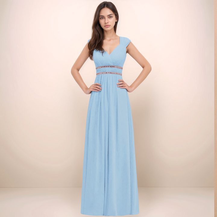 Levoire | Robe De Demoiselle D'Honneur Penelope Królewski Bleu