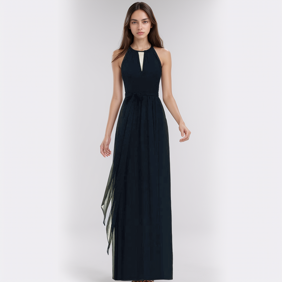 Levoire | Long Liliana Halter Pour Mariage Marin