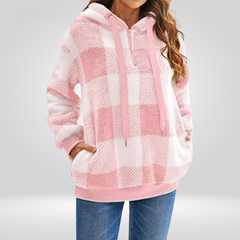 Levoire | Gilet En Polaire D'Automne Avec Fermeture Éclair Rosa