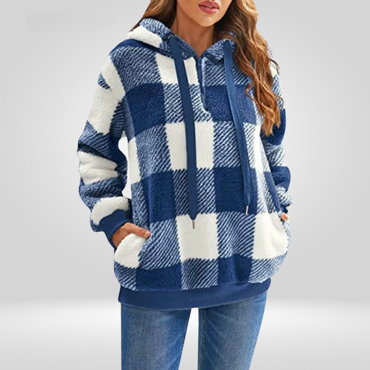 Levoire | Gilet En Polaire D'Automne Avec Fermeture Éclair Bleu