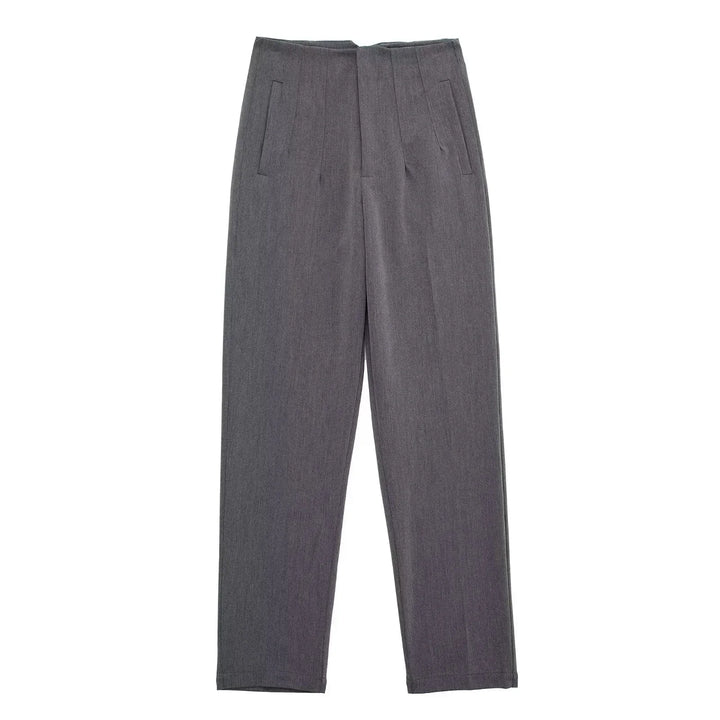 Levoire | Pantalon Élégant Pour Femme Grau