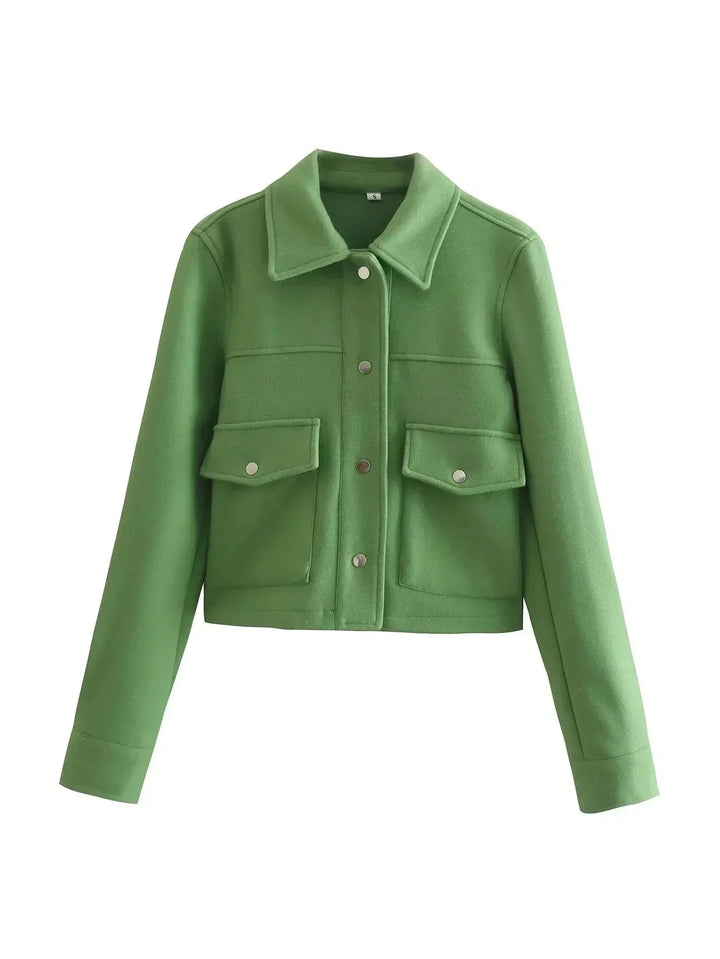 Levoire | Veste Bomber Femme Personnalisée Vert