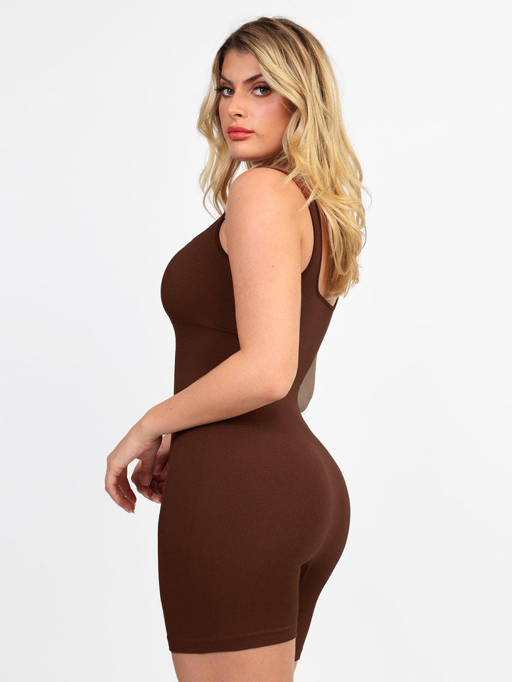 Levoire | Combinaison Femme Avec Manches Longues Sans Coutures Et Combinaison Fitness Sculptante