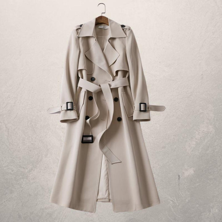 Levoire | Ceinture Long Manteau Femmes Beige