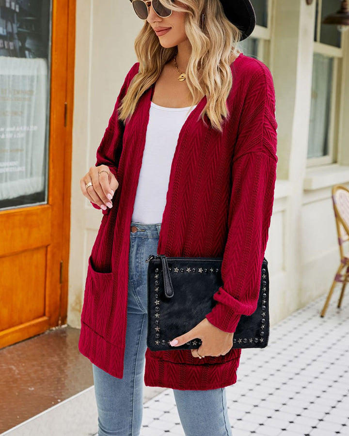 Levoire | Veste En Tricot Tendance Et Confortable Pour Femmes – Coupe Longue