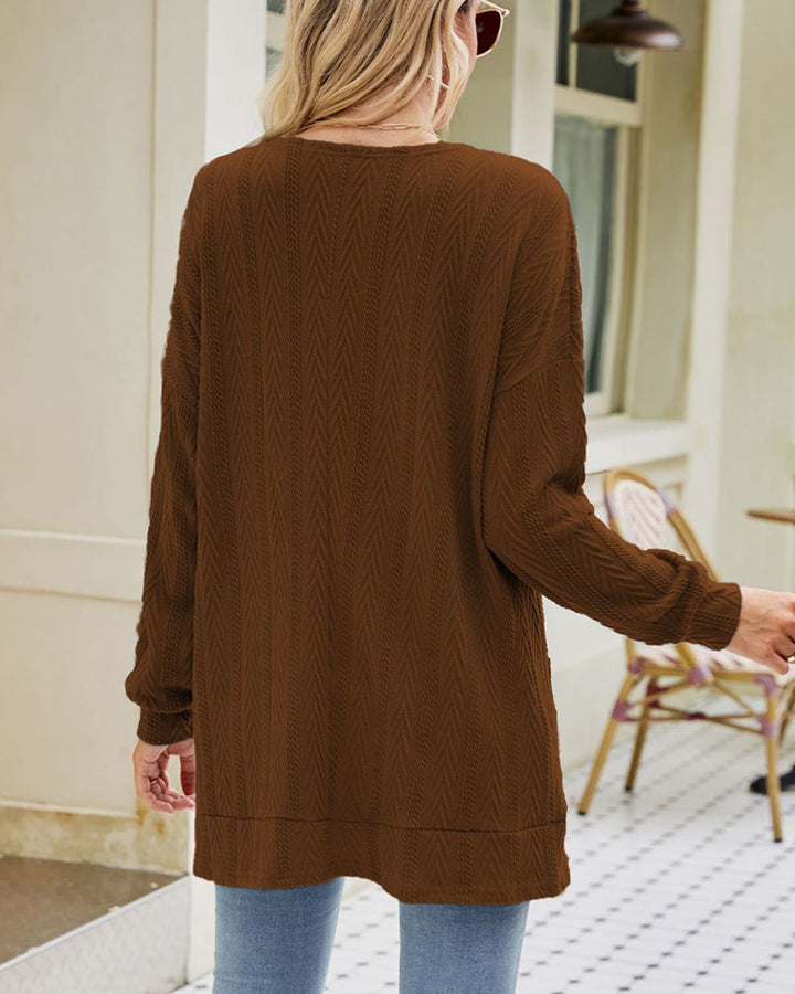 Levoire | Veste En Tricot Tendance Et Confortable Pour Femmes – Coupe Longue