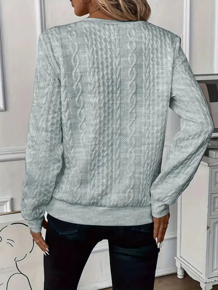Levoire | Fermeture Éclair Semi-Ouverte Coupe Régulière Sweat À Col Rond Avec Fermeture Éclair Semi-Ouverte Vêtements Pour Femmes