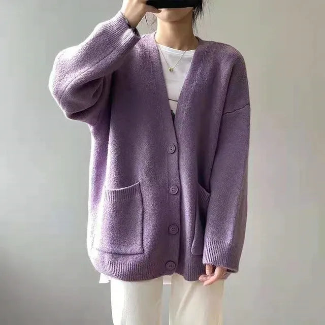 Levoire | Doux Gilet Pour Femmes Lila Une taille